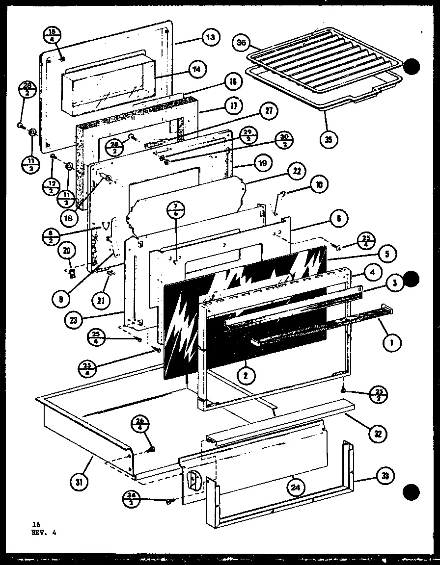 Amana ARC515/P8577201S door /drawer diagram