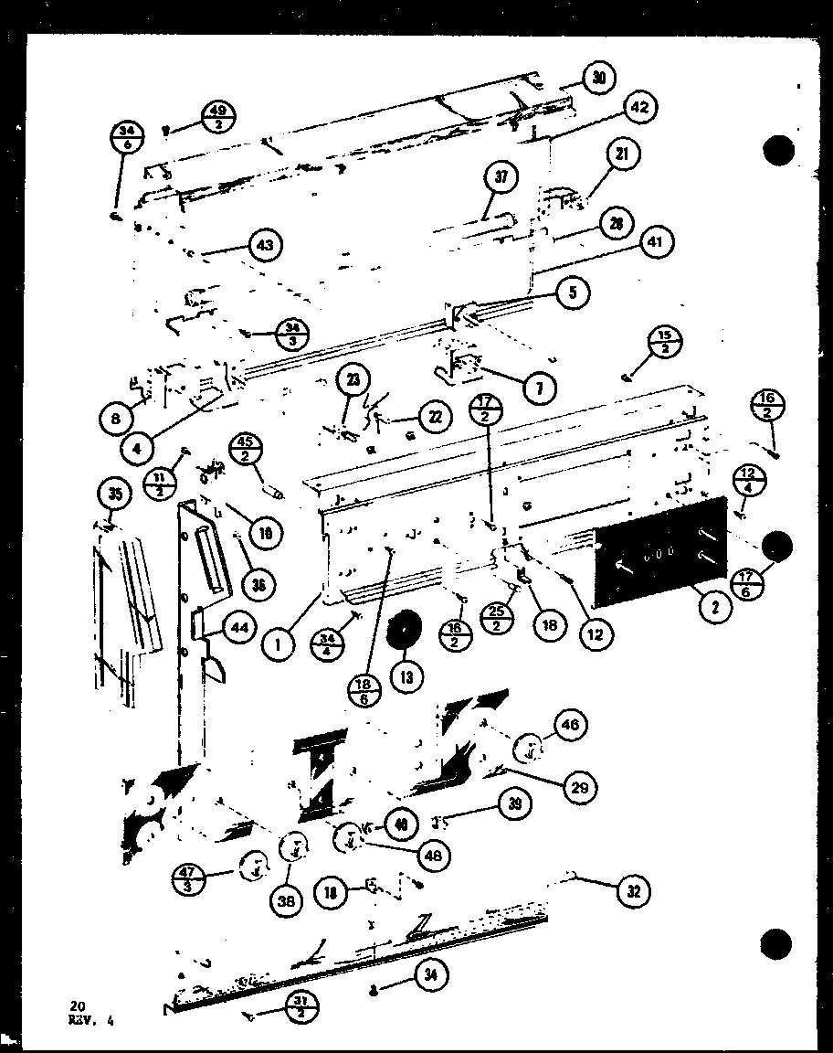 Amana ARC515/P8577201S controls diagram