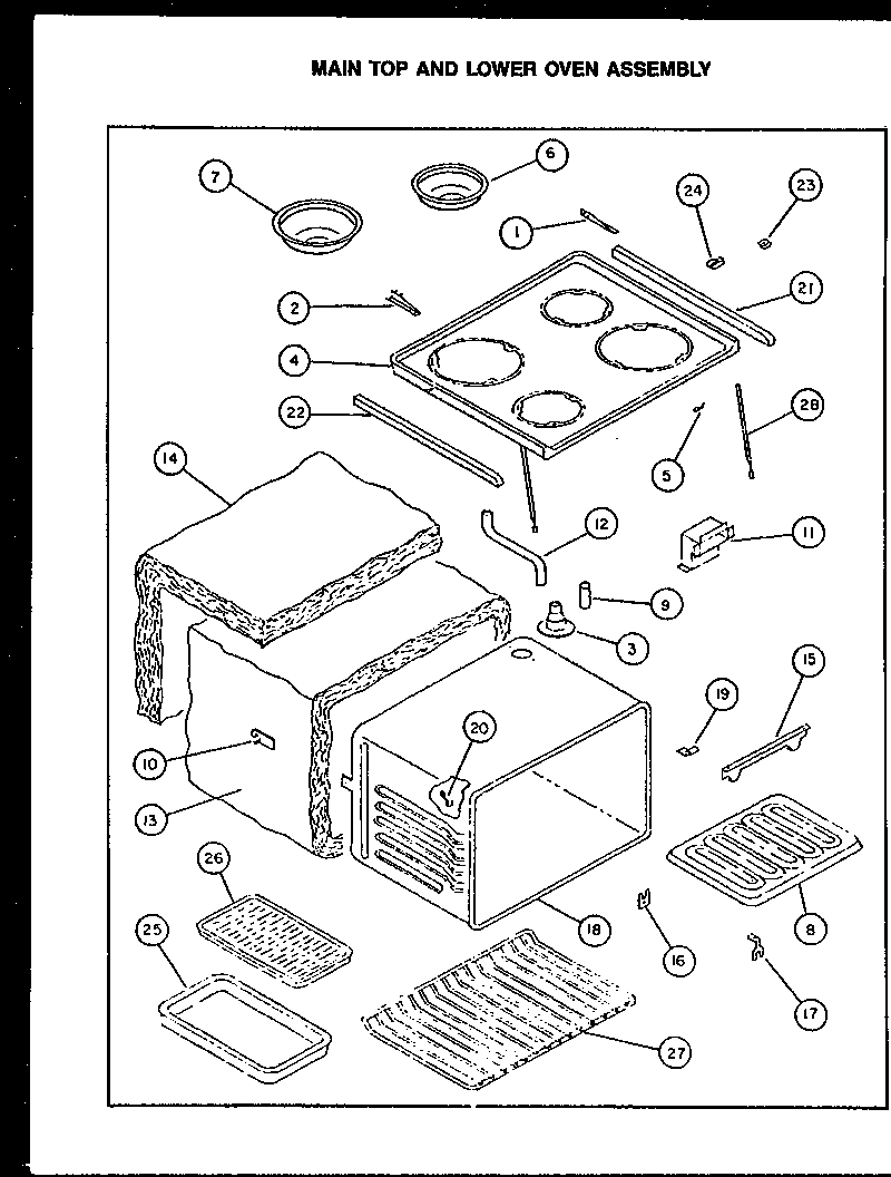 Caloric ESS342-OF null diagram