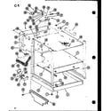 Amana ASC-1B/P85122-16S panel assembly diagram