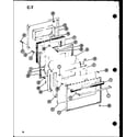 Amana ASC-1B/P85122-16S door diagram