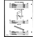 Modern Maid QDU-878 high voltage section (qdu-838) (qdu-858) (qdu-878) diagram