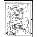 Caloric EHC394 upper oven parts (ehc394) (ejc394) diagram