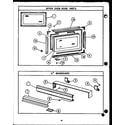 Caloric EHC394 4" backguard (ehc312) (ejc312) (ehc314) (ejc314) (ehc394) (ejc394) diagram