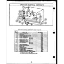 Caloric EHC394 upper oven electrical components (ehc394) (ejc394) diagram