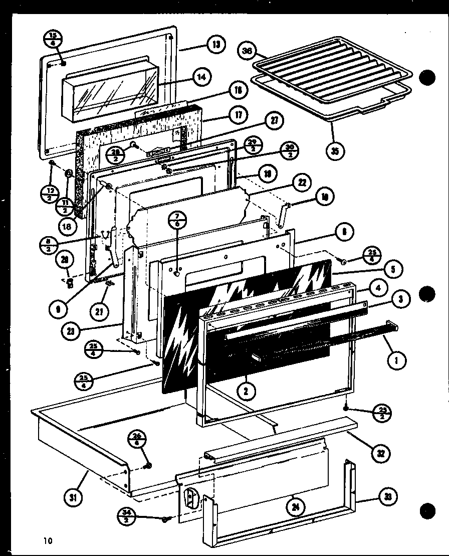 Amana ARR-201/P85450-5S (arr-415/p85771-1s) (arr-412/p85312-12s) diagram