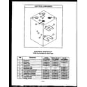 Caloric EHS346 electrical components diagram