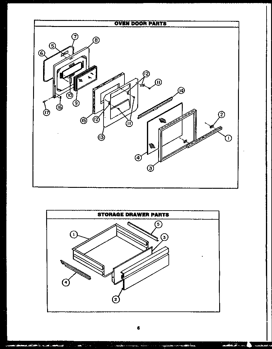 Caloric EKS396 oven door parts (eks396) diagram
