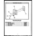 Caloric EKS396 upper control panel parts (eks396) diagram