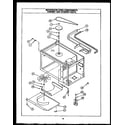 Caloric EKS396 microwave oven components and stirrer parts (eks396) diagram