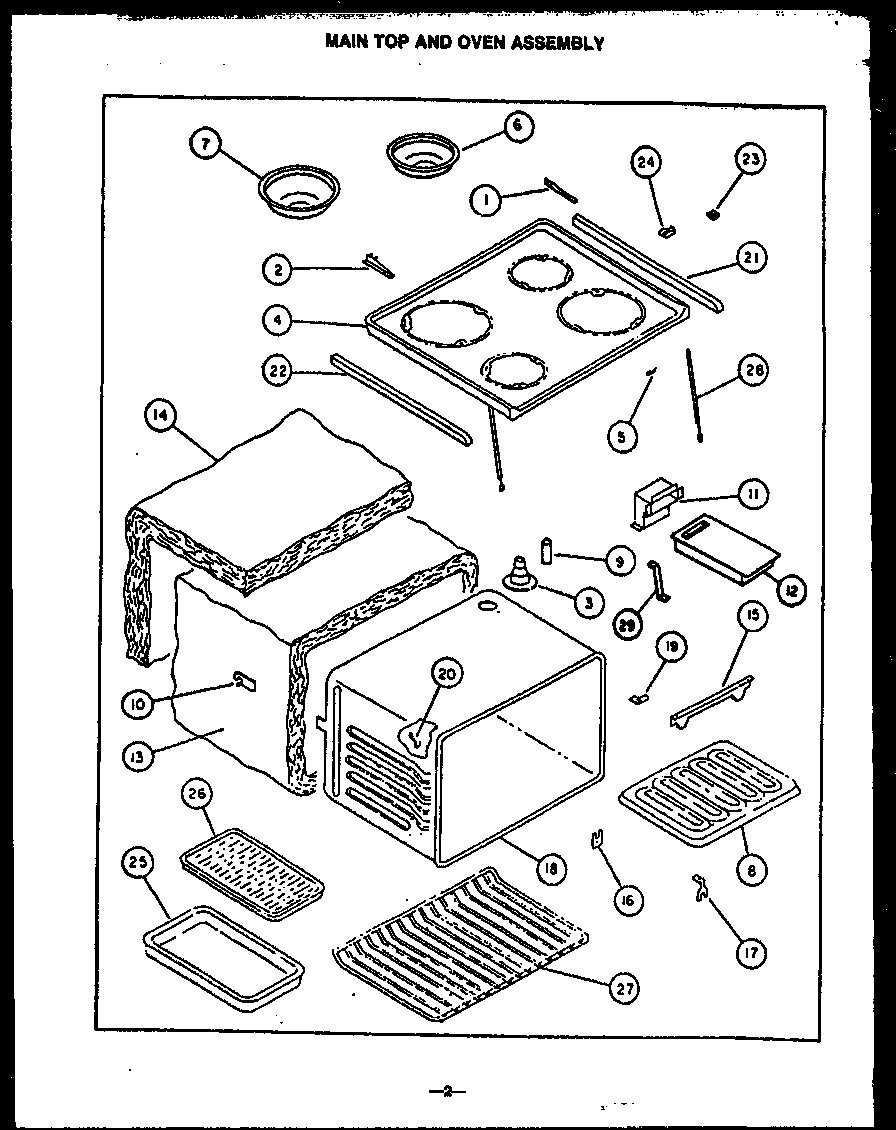Caloric ESS380-OF (ess345-of) (ess347-of) (ess356-of) (ess357-of) (ess380-of) diagram