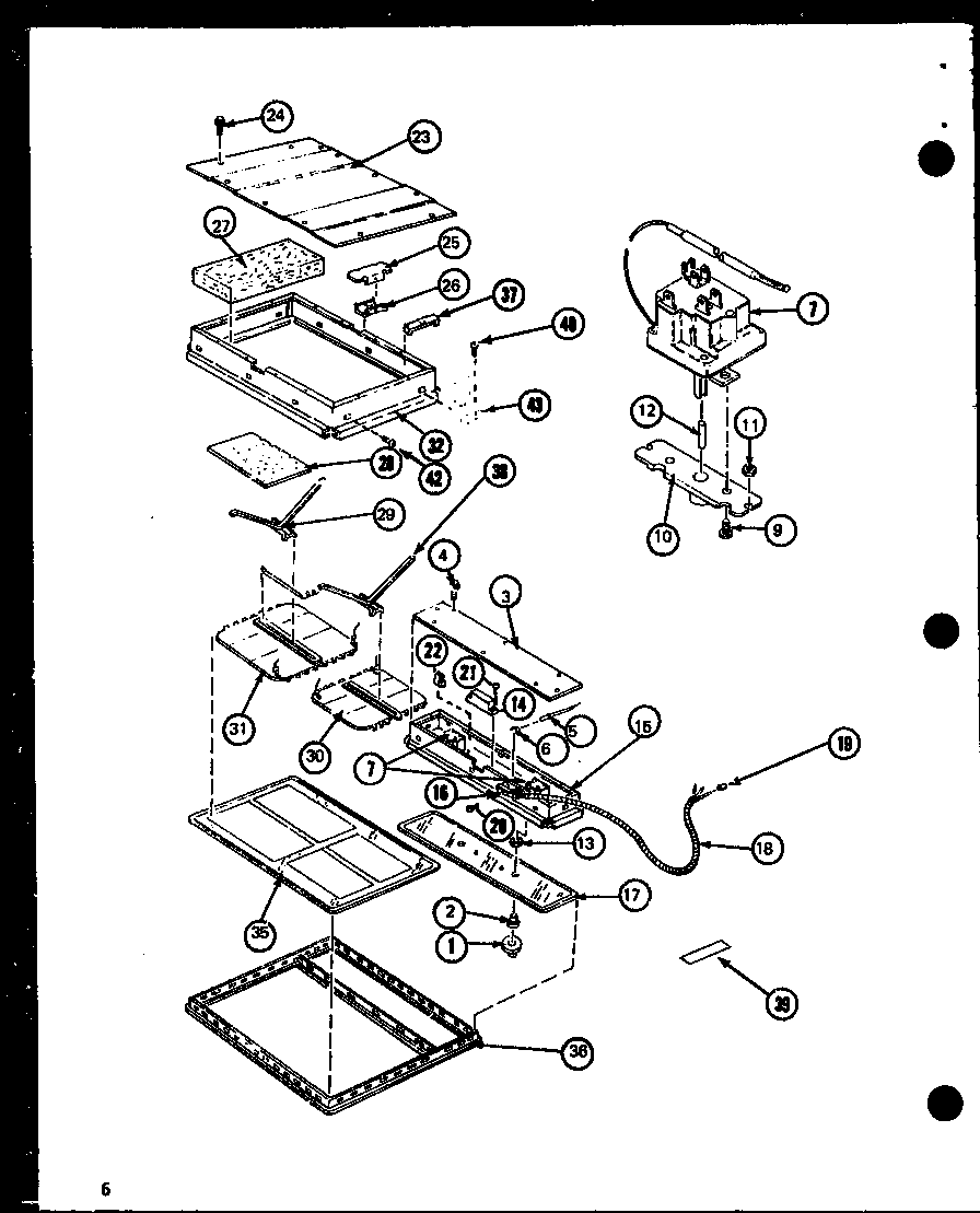 Amana AKC-3B/P85123-7S (akg-1b/p85124-3s) (akg-2b/p85124-4s) diagram