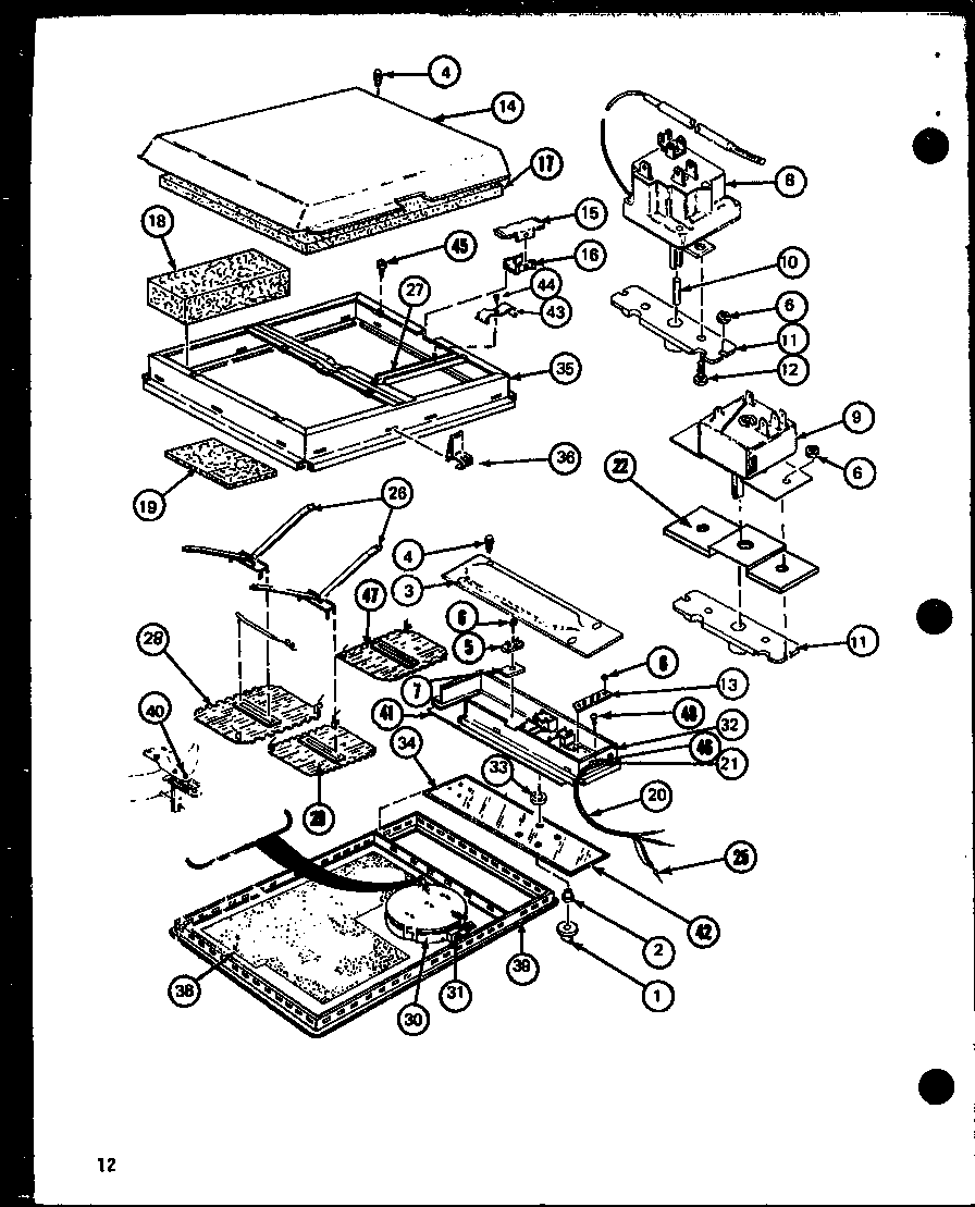 Amana AKC-3B/P85123-7S (akc-1b/p85123-5s) (akc-2b/p85123-6s) diagram