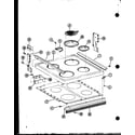 Amana ARR303-P85235-9S cooktop diagram