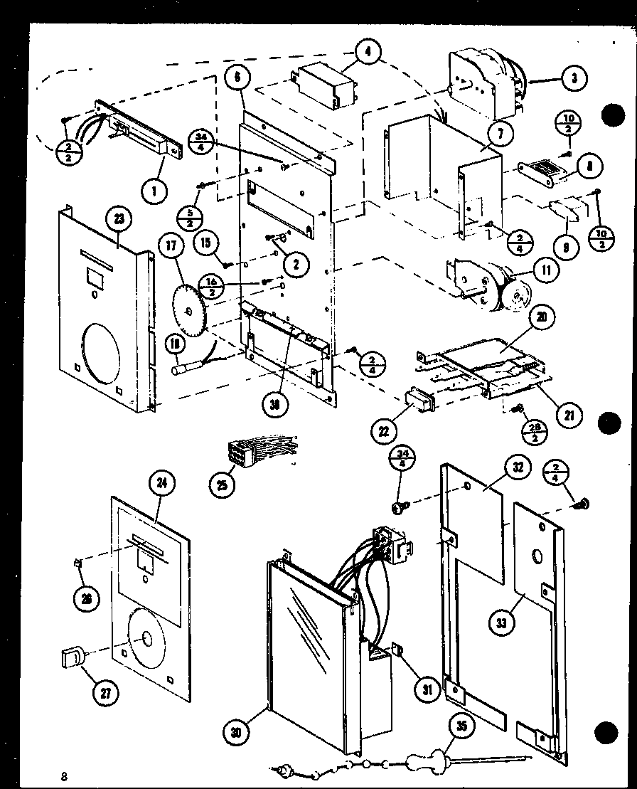 Amana RCC-10/P85513-3S (rcr-8/p85512-5s) (rcc-10/p85513-3s) (rcr-7/p85515-6s) diagram