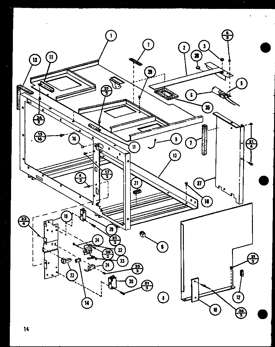 Amana RCC-10/P85513-3S (rcr-8/p85512-5s) (rcc-10/p85513-3s) (rcr-7/p85515-6s) diagram