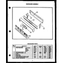 Caloric EHB112 backguard assembly (ehb112) (ehb312) (ehb340) (ehb352) diagram