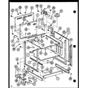 Amana ARR-401/P85312-4S panel assembly diagram