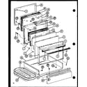 Amana ARR-401/P85312-4S door diagram