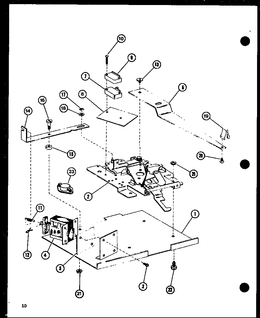 Amana AO24DD-P8556712S door latch diagram