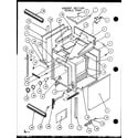 Amana AO27SE-P1108002S cabinet section single oven (ao27sc/p8575501s) (ao27sc/p8575503s) diagram