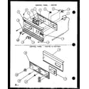 Amana AO27SE-P1108002S control panel - ao27sd (ao27sd/p8597701s) (ao27sew/p1108001s) (ao27se/p1108002s) diagram