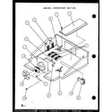Amana AO27SE-P1108002S control comparment section diagram