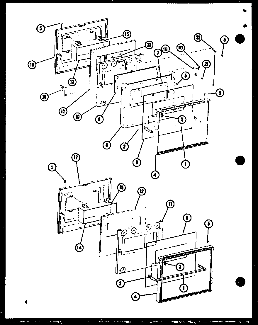 Amana AO-24SC-P85567-9S doors diagram