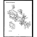 Caloric EKD289 microwave oven components diagram
