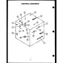 Caloric RSS354-OF electrical components diagram