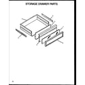 Amana AGS745W-P1113904S storage drawer parts (ags745ww/p1130733n) (ags745ww1/p1130733ww) (ags745e1/p1130741n) (ags745e/p1113903s) (ags745e/p1113901s) (ags745w/p1113904s) (ags745w/p1113902s) (ags743w/p1155903w) (ags743w/p1155903s) (ags743l/p1155904s) diagram