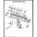 Modern Maid PHU201UWW/P1130714NW control panel parts diagram