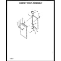 Amana SBK29FA/P1142362NW cabinet door assembly diagram