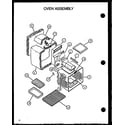 Caloric RST308UL-P1130723NL oven assembly diagram