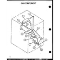 Caloric RST308UL-P1130723NL gas component diagram