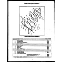 Caloric RLD356 upper oven door assembly (rmd393) (rld112) (rld312) (rld340) (rld341) (rld352) (rld354) (rld335) (rmd335) (rld351) (rld353) (rld364) (rmd364) (rld395) (rmd395) (rmd399) (rmd269) (rld313) (rld345) (rld346) (rld357) (rmd357) (rld359) (rmd359) diagram