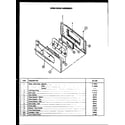 Caloric RMT-359 oven door assembly (rlt-356) (rlt-359) diagram