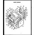 Caloric RMS357-OF cabinet diagram