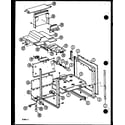 Amana AGS720-P8587802S burner chambers diagram