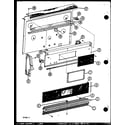Amana AGS720-P8587802S backguard diagram