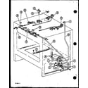 Amana AGS720-P8587802S burner assembly diagram
