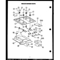 Caloric RST399UL sealed burner parts diagram