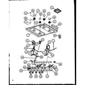 Caloric RMT375UW-P1141097NW cooktop diagram