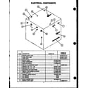 Caloric RHS353-OF electrical components diagram