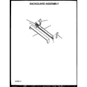 Caloric RBK26AAW-P1142345NW backguard assembly (rbl22aaw/p1142716nw) (rbl22aal/p1142716nl) (rbp22aaw/p1142331nw) (rbp22aal/p1142331nl) (rbk22aal/p1142355nl) (rbk22aaw/p1142355nw) (rbp24aaw/p1142332nw) (rbp24aal/p1142332nl) (rbk24aal/p1142356nl) (rbk24aaw/p1142356nw) (rbl26aaw/p11427 diagram