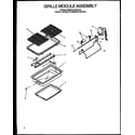 Modern Maid PHU186NB/P1131810N grille module assembly (xst329/p1132274n) diagram