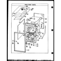 Caloric RWS212 cabinet parts diagram