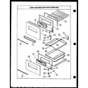 Caloric RWS212 oven and broiler parts rws-rxs diagram