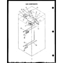 Caloric RYD249 gas components diagram