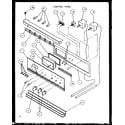 Amana AO27DG-P1113405S control panel diagram